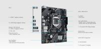 ASUS PRIME H510M-F R3.0 1200P DDR4 3200 HDMI M2 USB3.2 mATX (10-11 nesil)